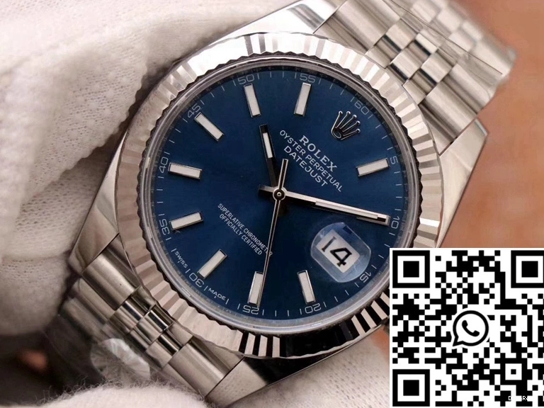 Rolex Datejust Factory 126334 Blue Dial AR 41 0921